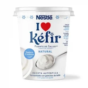 Leche Fermentada con Levaduras y Gránulos de Kéfir Nestlé 375 G.