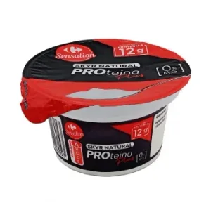 Leche Fermentada Desnatada Natural Skyr Carrefour Sensation 150 G.