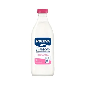 Puleva Leche Fresca de Vaca Desnatada 1 L. 1000 ML