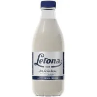 Leche Fresca Letona, Botella 1 Litro