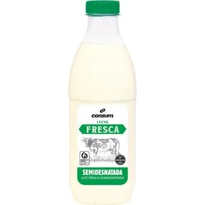 Leche Fresca Semi Botella 1 L