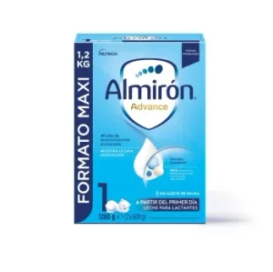 Leche Infantil para Lactantes desde el Primer Día en Polvo Almirón Advance 1 sin Aceite de Palma 1200 G.