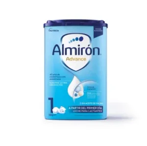 Leche Infantil para Lactantes desde el Primer Día en Polvo Almirón Advance 1 sin Aceite de Palma Lata 800 G.
