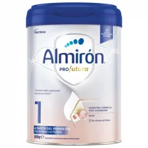Leche Infantil para Lactantes en Polvo Almirón Profutura 1 sin Aceite de Palma Lata 800 G.