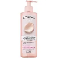 Leche Pieles Sensibles Flowers L`oreal, Dosificador 400 Ml