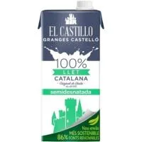 Leche Semi el Castillo, Brik 1 Litro