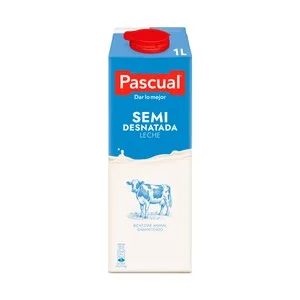 Pascual Leche Semidesnatada 1 L. 1000 ML