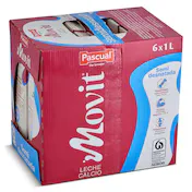 Leche Semidesnatada Calcio Pascual Movit Pack 6 X 1 L