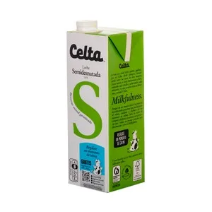 Celta Leche Semidesnatada de Vaca 1 L. 1000 ML