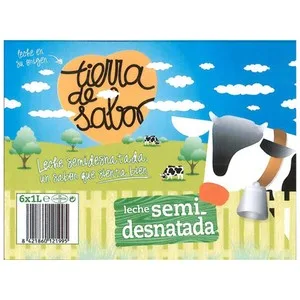 RAM Leche Desnatada de Vaca 6x1 L. 6000 ML
