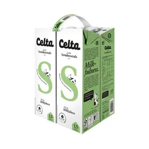 Celta Leche Semidesnatada de Vaca 6 X 1 L. 6000 ML