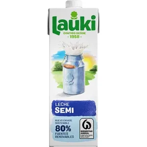 Leche Semidesnatada Lauki