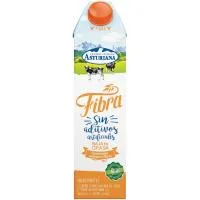 Leche Semidesnatada Naturfibra Asturiana, Brik 1 Litro