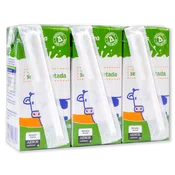 Leche Semidesnatada Paq. 3 U. de 200 Ml