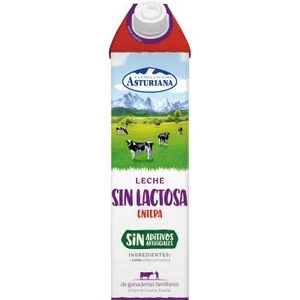 Leche sin Lactosa Entera Brik 1 L