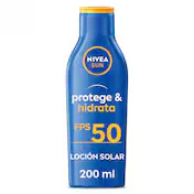 Leche Solar Protege & Hidrata Spf 50+ Nivea 200 Ml