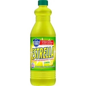 Lejía con Detergente Aroma Limón  Estrella 1.43 L