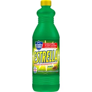 Lejía con Detergente Aroma Pino Estrella