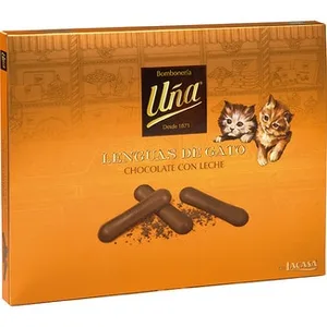 Lenguas de Gato de Chocolate UÑA