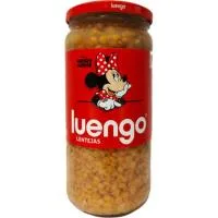 Lenteja Cocida Xl Luengo, Frasco 600 G