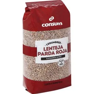 Lenteja Parda Roja 1 Kg