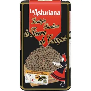 Lenteja Pardina IGP Tierra de Campos la Asturiana
