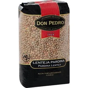 Lenteja Pardina Paquete 500 Gr