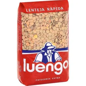 Lenteja Rápida Extra Luengo, Paquete 1 Kg
