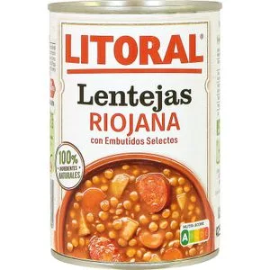 Lentejas a la Riojana Bote 425 Gr