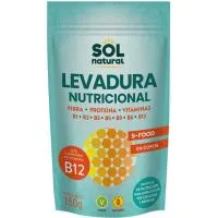 Levadora Nutricional con Vitamina B12 Solnatural, Paqeute 150 G