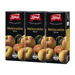 Libby"s Néctar de Melocotón Libby"s Pack de 3 Uds X 20 Cl. 600 ML