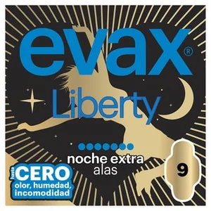 Liberty Compresa con Alas Noche Extra Evax
