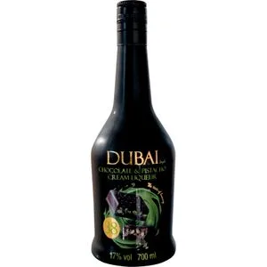 Licor Crema Chocolate y Pistacho Dubai 0,7 L