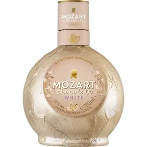 Licor de Crema de Chocolate Blanco y Vainilla Mozart