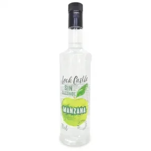 Licor de Manzana Loch Castle sin Alcohol 70 Cl.