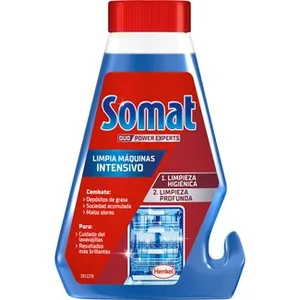 Limpia Máquinas de Lavavajillas Intensivo Elimina Grasa & Cal  Somat 250 ML