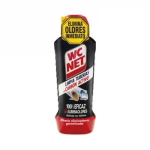 Limpia Tuberías con Carbón Activo Elimina Malos Olores y Destruye los Residuos Wc Net 700 Ml.