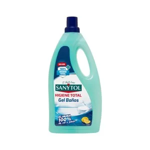 Sanytol Limpiador de Baño en Gel sin Lejia, Aroma a Limón 1.2 L. 1200 ML
