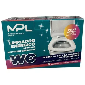 MPL Limpiador de Baño Wc en Polvo Activo 6x55g 330 G