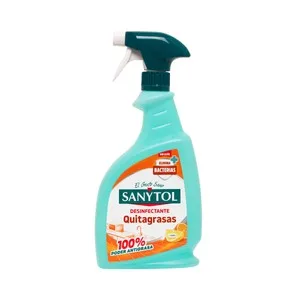 Sanytol Limpiador de Cocinas Desinfectante y Desengrasante en Pistola 750 Ml.