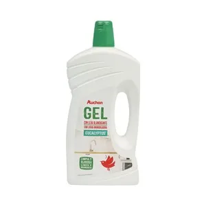 Producto Alcampo Limpiador de Hogar en Gel con Lejía Blanqueante y Aroma a Eucalipto 1 L. 1000 ML
