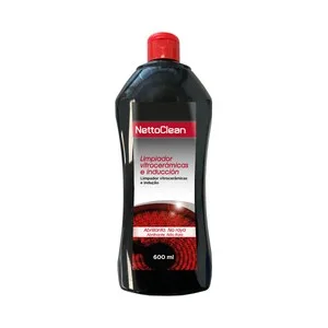 Nettoclean Limpiador de Vitrocerámicas con Textura Crema 600 Ml.