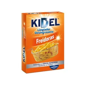 Kidel Limpiador Desengrasante Especial Freidoras Kidel 3 Sobres de 50 G. 3 UD