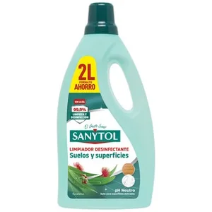 Limpiador Desinfectante sin Lejía para Todo Tipo de Superficies  Sanytol 2 L