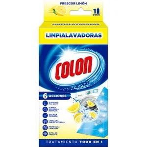 Limpiador Especial para Lavadoras Tratamiento Todo en 1 Frescor Limón Colon