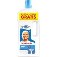Limpiador Líquido Baño DON Limpio, Garrafa 1,3+0,2 Litros