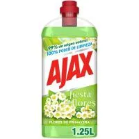 Limpiador Primavera Fiesta de Flores Ajax, Botella 1,25 Litros