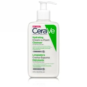 Limpiadora Crema-espuma Hidratante Cerave 236 Ml.