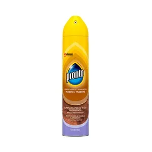 Pronto Limpiamuebles Especial para Maderas de Lavanda Pronto 250 Ml.