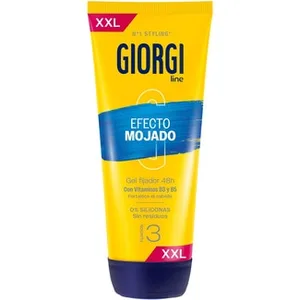 Line Gel Fijador Efecto Mojado Fijación Duración 48 H 0% Siliconas sin Residuos Fijación 3 Giorgi